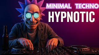 🔊 MINIMAL TECHNO 2025 | Hypnotic Dark DJ Set 🧠💣 | 127 BPM Rave + 4K Psy Visual Overload
