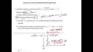 Week 14 Thursday  APCalcAB Sem 2 Wk2 exam review  FRQ & mistakes on exam DrNataliaCallahan