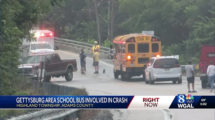 One student from the Gettysburg Area School District transported for injuries after crash involvi...