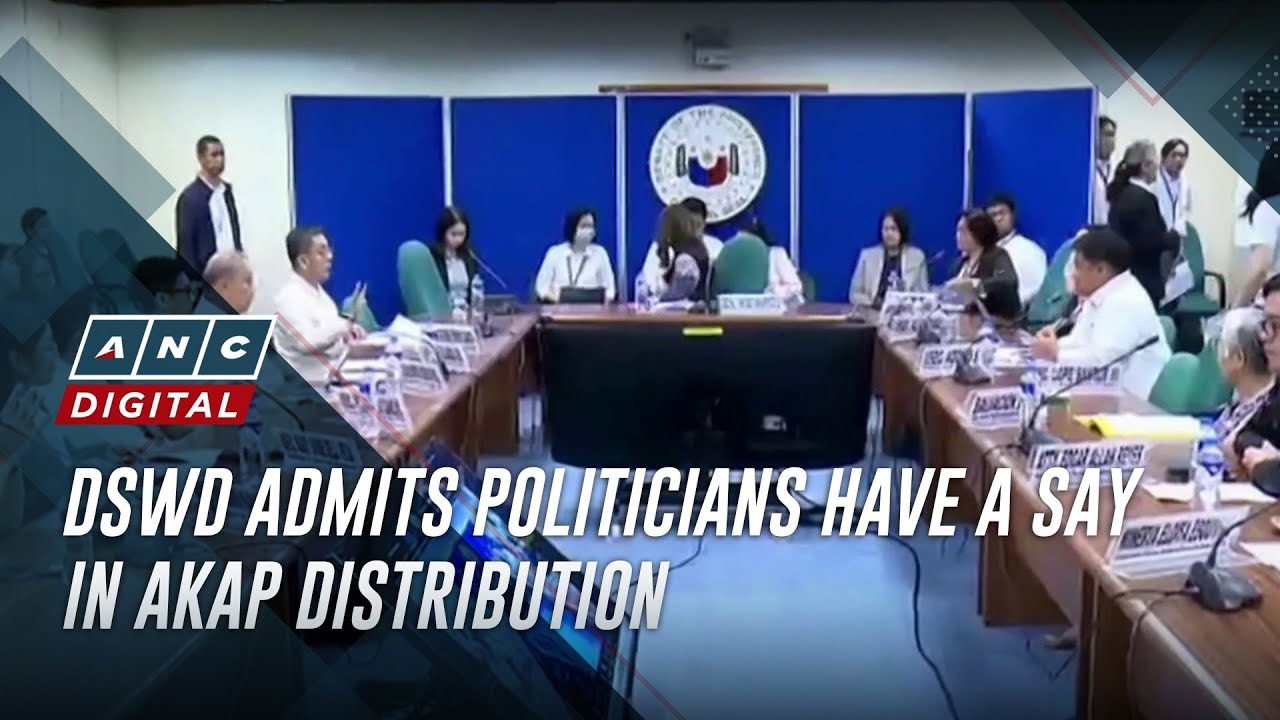 DSWD admits politicians have a say in AKAP distribution | ANC