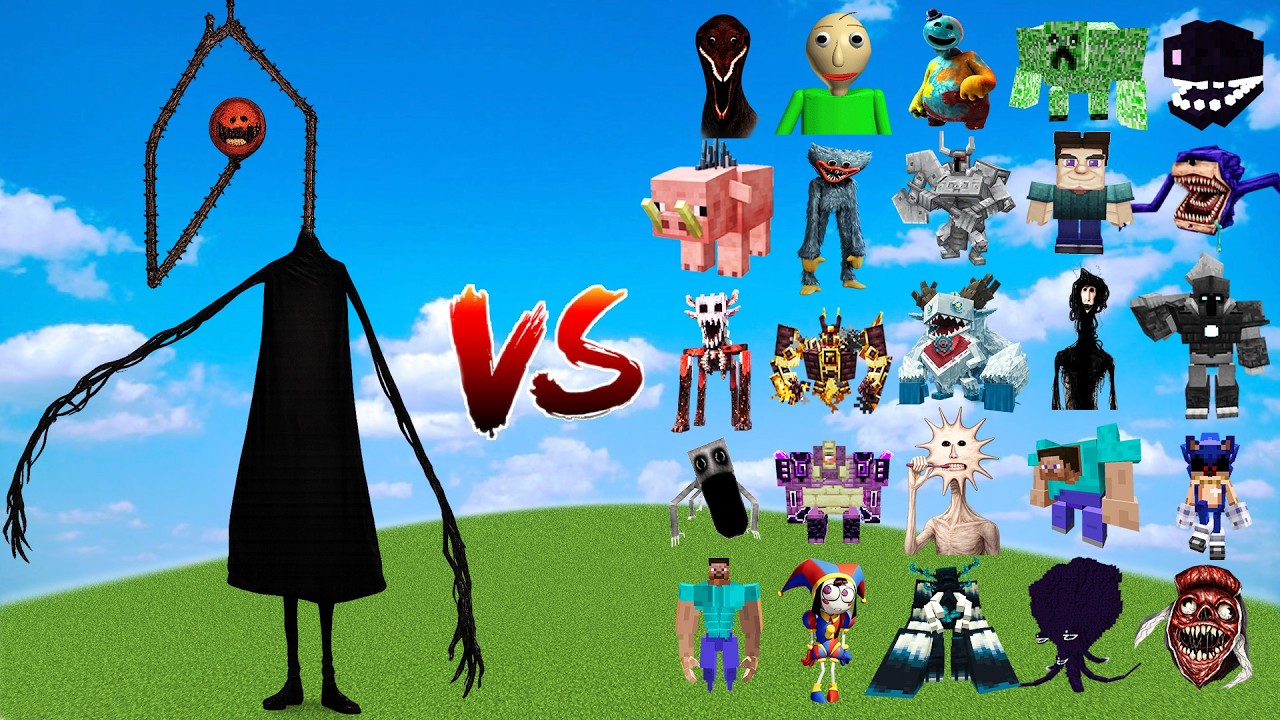The Long Neck [Doctor Nowhere] vs All New Minecraft Bosses | Minecraft ...