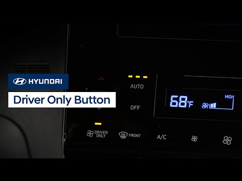 Driver Only Button | Hyundai