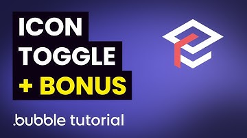 Icon Based Toggle Switch in Bubble - Triple Bonus Tutorial