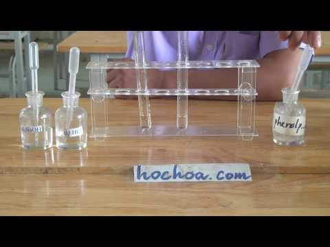 Video HCl, NaOH phenolphtalein - youtube