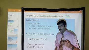 Design for Manufacturability and Assembly (DFMA) training#designfundamentals #manufacturing