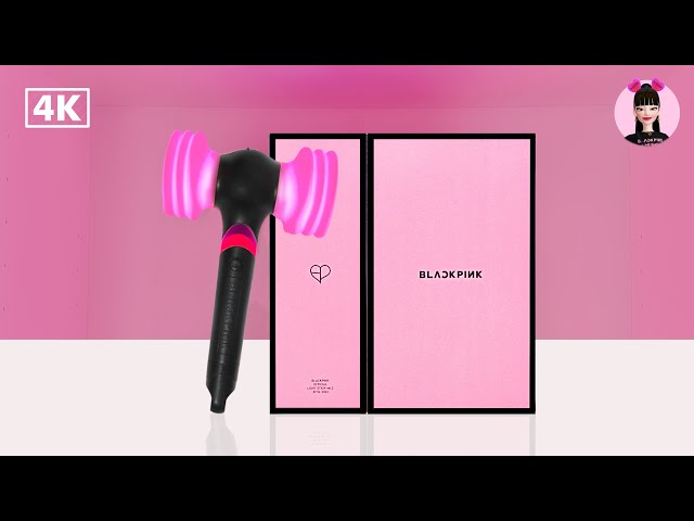  Blackpink Lightstick versión 2 con tarjeta fotográfica