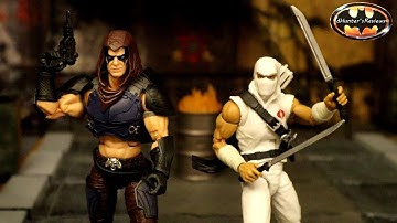 Hasbro G.I. Joe Classified Zartan Storm Shadow Retro Cardback Walmart Exclusive Action FIgure Review