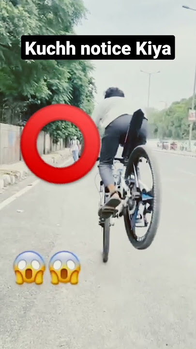 😱cycle se accident Ho Gaya #cycle stunt #viral #video