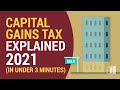 Capital Gains Tax Explained 2021 (In Under 3 Minutes)