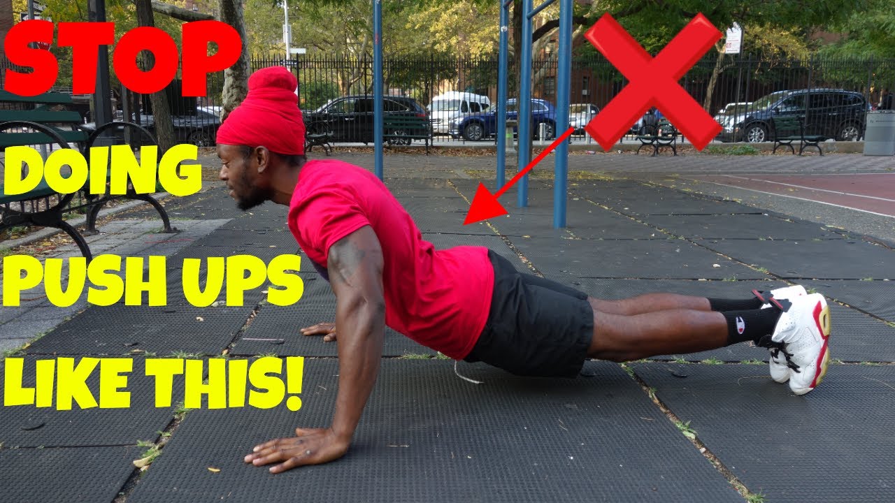STOP DOING PUSHUPS LIKE THIS, Avoid These Common Mistakes