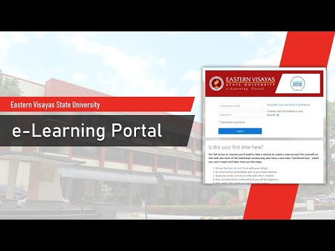 EVSU e-Learning Portal  - How to Register? (Faculty Version)