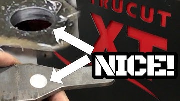 CNC Plamsa Table   Perfect Holes   Trucutcnc