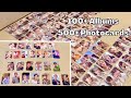 Unboxing 100+ Seventeen Face the Sun albums (time lapse and sorting of my group order)