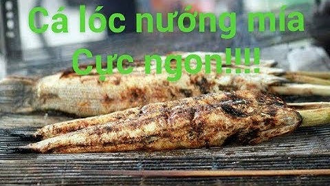 Ngon với món cá lóc nướng mía ở vỉa hè - Guufood