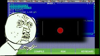 Bouncing Ball Animation in C screenshot 3