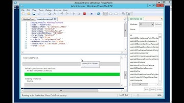 Windows 2012 Install Active Directory via powershell
