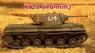 Battle of Kursk Stop Motion Tank Battle