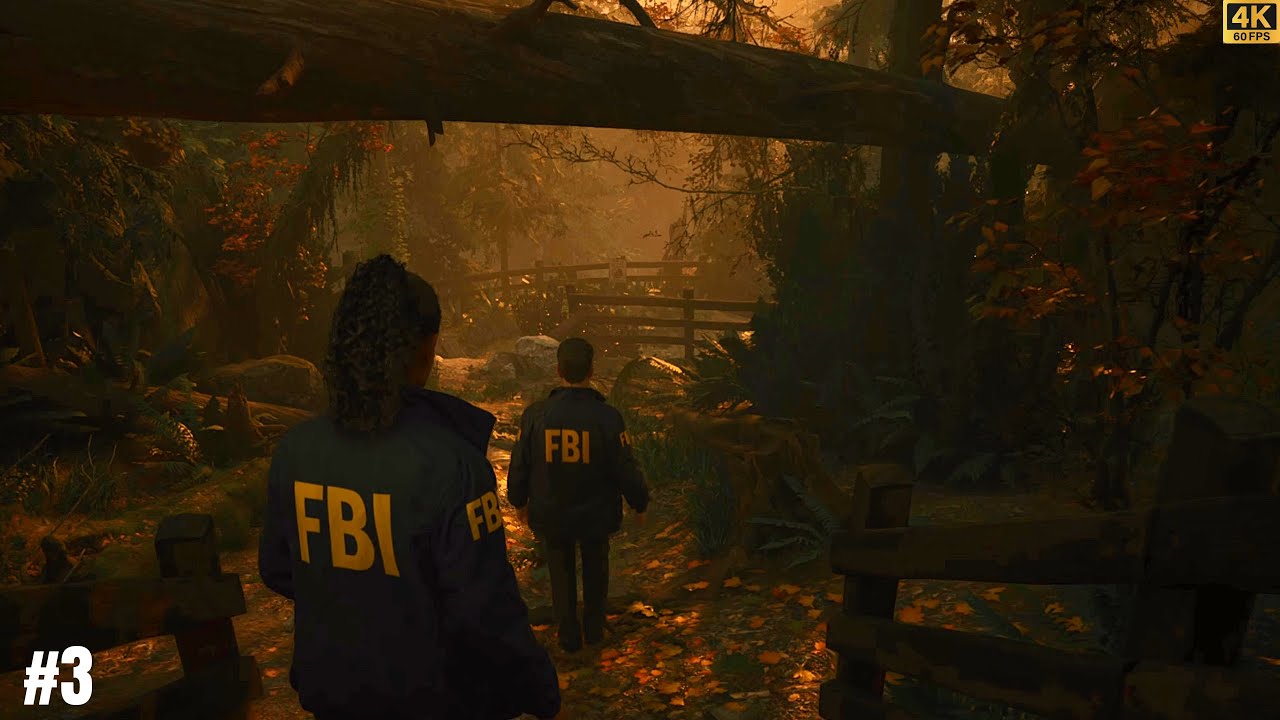 FBI Agents Enter the Haunted Forest | ALAN WAKE || 4K 60 FPS Gameplay 
