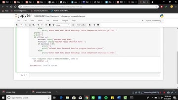 Pembuatan  Sistem Penentuan Beasiswa Sederhana - Struktur Kontrol Pada Python