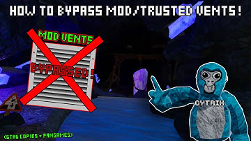 How To Bypass Mod/Trusted Vents! (VR Modding)