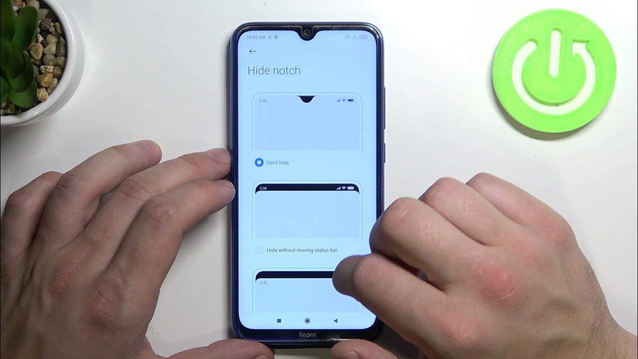How to Hide Front Camera Notch on XIAOMI Redmi Note 8 YouTube