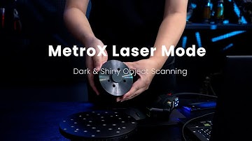 Revopoint MetroX 3D Scanner: Black & Shiny Objects Scans