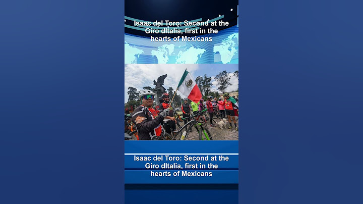 Isaac del Toro: Second at the Giro dItalia, first in the hearts of Mexicans