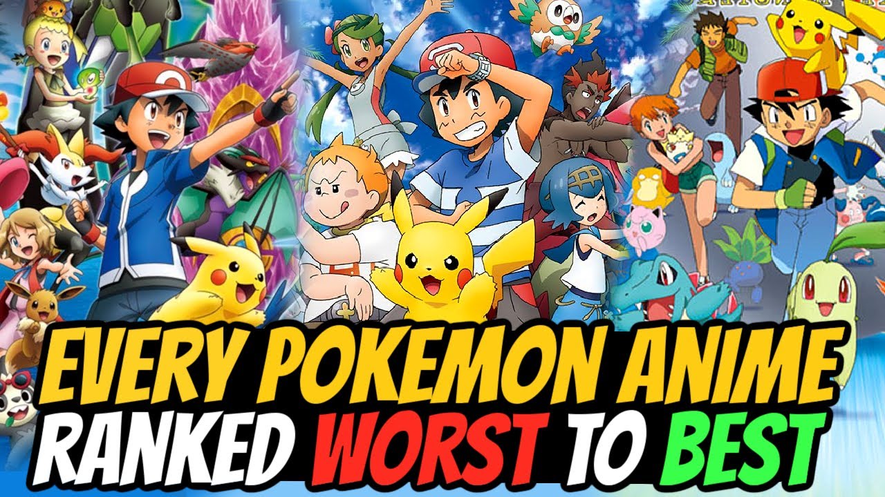 Every Pokémon Game Ranked Worst to Best