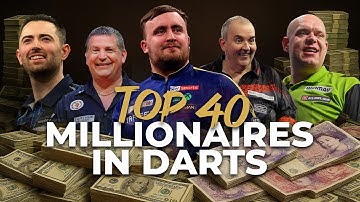 Who Tops the Rich List? The 40 Highest Prize Money Earners In Darts