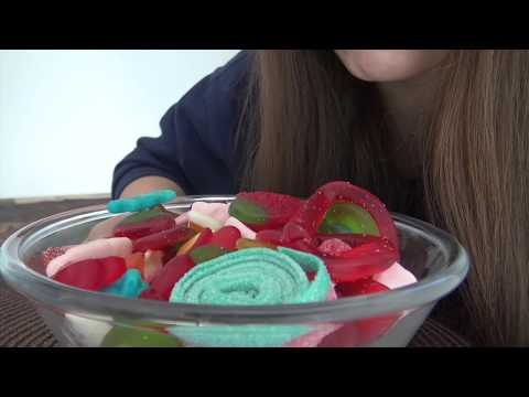 ASMR Haribo Sweets Eating Sounds