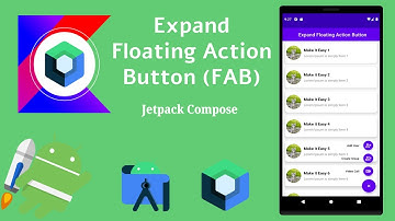 How to implement Expand Floating Action Button in Jetpack Compose | Android | Kotlin | Make it Easy