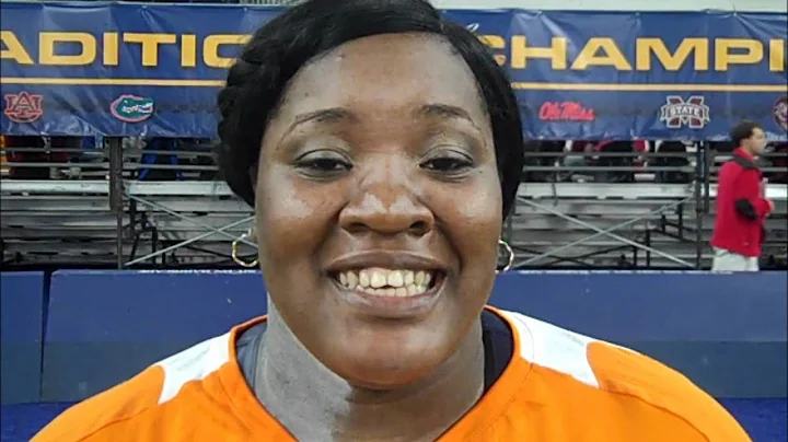 Annie Alexander   SEC Indoor Shot Put Champion