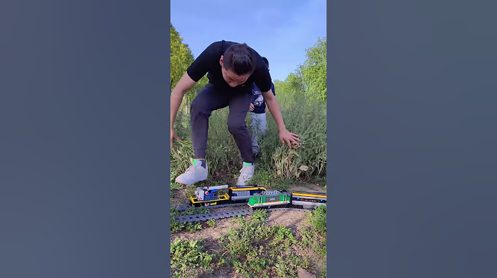 there's a noise in the bushes, a few squadrons of hidden lego trains are at ease #lego #train