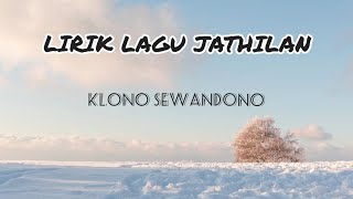 Lirik Lagu Jathilan KLONO SEWANDONO by Bagus Shidqi