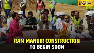 Good News! Work To Fill Foundation For Construction Of Ram Mandir Begins