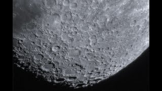 Moon with Refractor 150 ED and CMos 174 mm, By Modena (Italy)