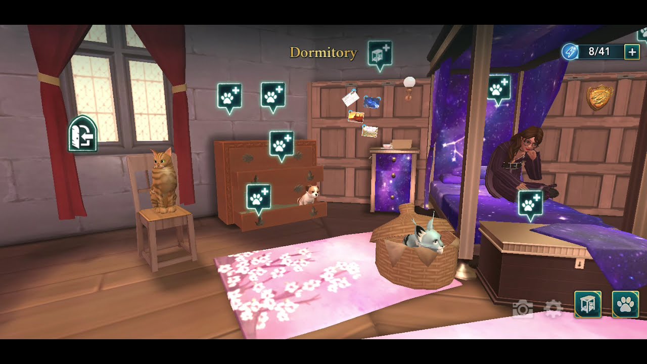 Harry Potter- Hogwarts Mystery: Gryffindor Dormitory Tour!- Avatar: Diana Arima