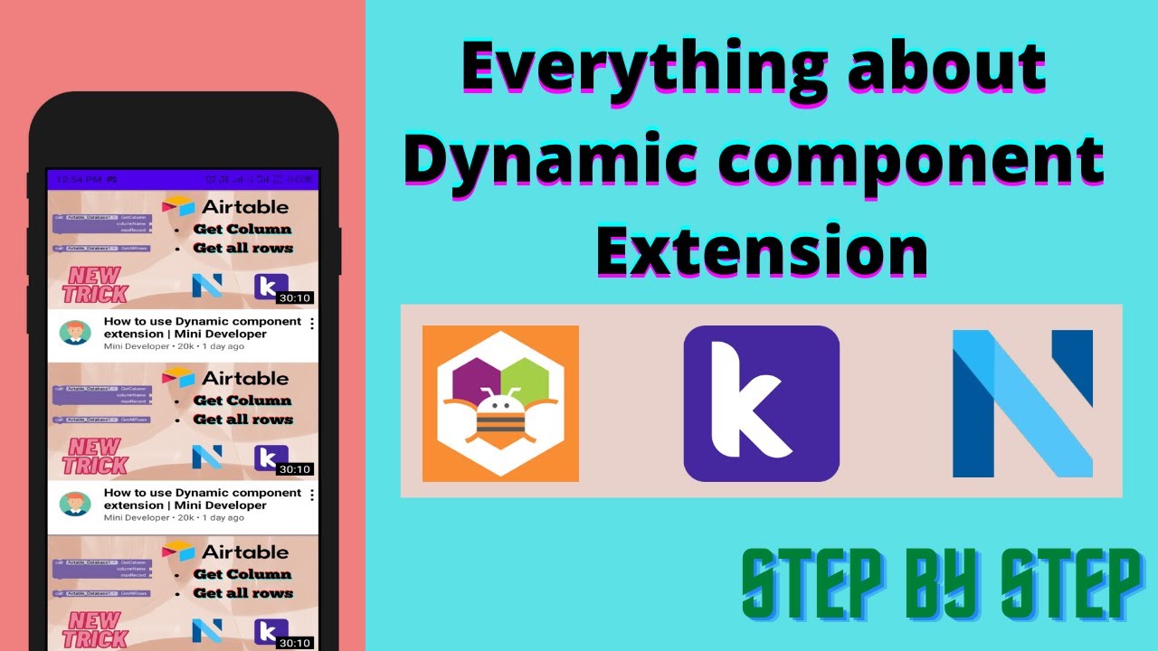 How to use dynamic component extension step by step | make any design ...