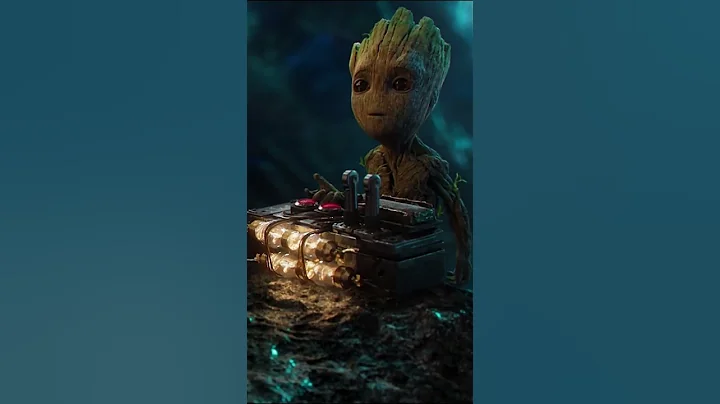 Guardians of the Galaxy Vol. 2 | Baby Groot Bomb Scene #viral #marvel