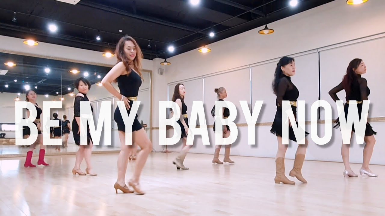 Be My Baby Now Line Dance Demo(비마이베이비 라인댄스) - Bachata
