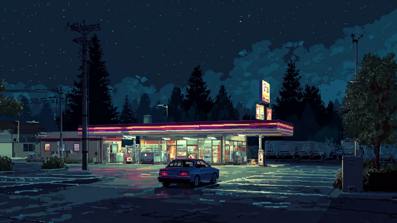 夜の静寂(しじま)、帰る前の10分間｜Calm Lofi for Late Night