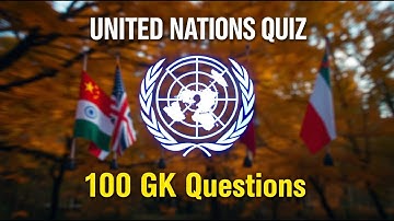 Memory Test 🧠 || United Nations Quiz🏆 || Brain Hunting  || Part 2