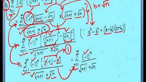 NBHM 2013 (PH.D)||SEQUENCE AND SERIES OF REAL NUMBERS||PART 4 CONVERGENCE/DIVERGENCE OF SERIES IN b)
