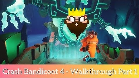 Crash Bandicoot 4 (PS5) - Walkthrough Part 1 (4K HDR) - No Commentary