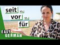 Don’t Mix Up &quot;seit&quot;, &quot;für&quot; &amp; &quot;vor&quot;! (German Temporal Prepositions) | Super Easy German 230