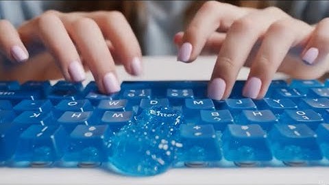 Which Ai keyboard would you choose? ASMR relaxation video google veo3 Ai satisfying relaxing sleep 