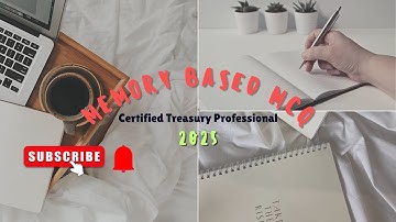 CTP Exam Memory-Based Questions 2025 | IIBF Certified Treasury Professional PART 2