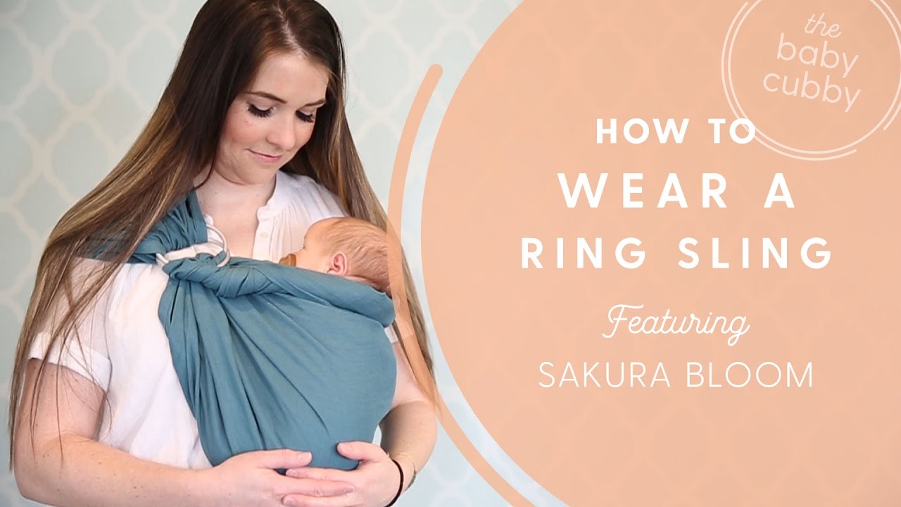 How to Wear a Newborn in a Ring Sling  