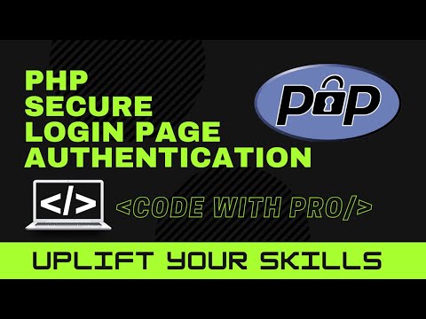 How to create a Secure Login Page using PHP and MySQL | SQL Injection, XSS, CSRF, Brute Force | PHP