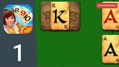 PYRAMID SOLITAIRE SAGA - Gameplay Walkthrough Part 1 - Episode 1 (iOS, Android)